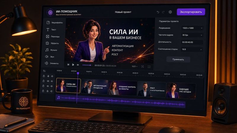 Сборка промо-ролика из клипов
