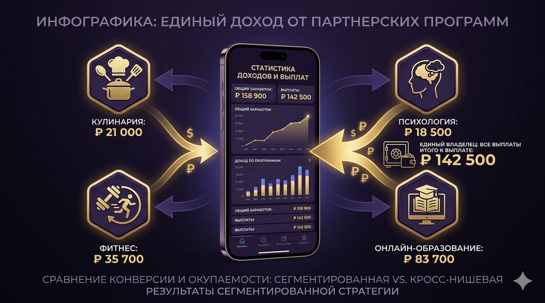 Партнёрские программы – схема монетизации ИИ-блогера